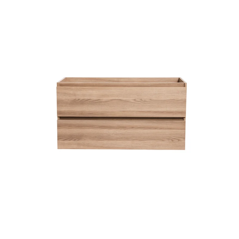 Vanité avec comptoir 40 pouces bois naturel