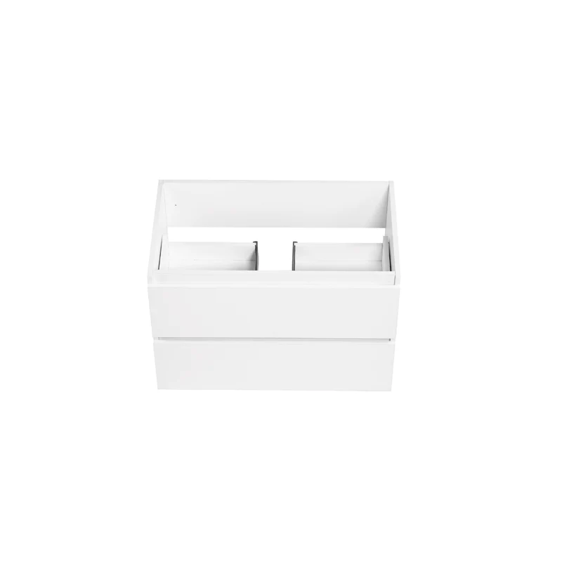 Vanité avec comptoir 32 pouces blanc satiné