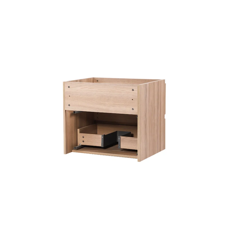 Vanité avec comptoir 24 pouces bois naturel