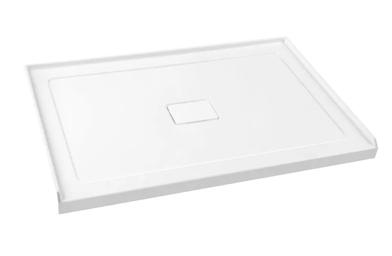 Douche (Base et Vitres inclus) chrome 36"X48" en alcove