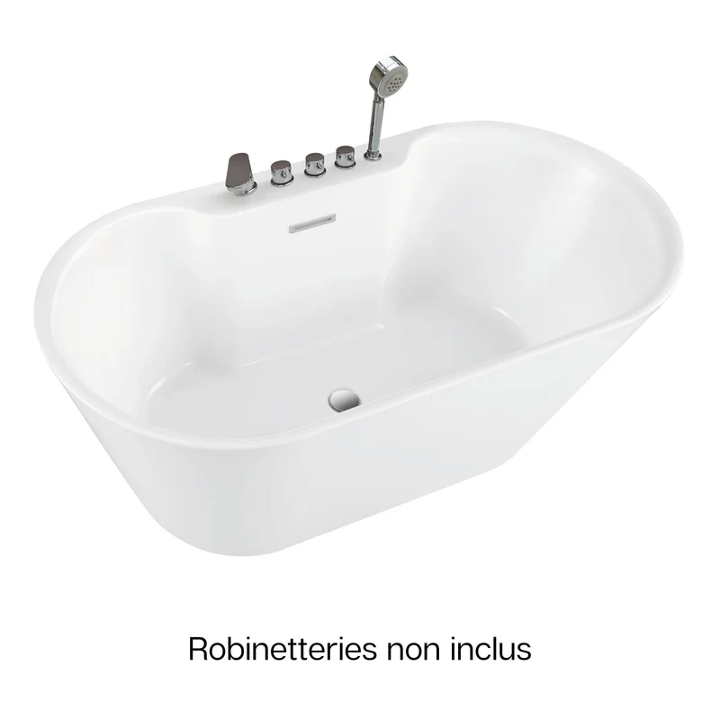 Bain auto-portant Amélie 59" X 30" X 23"