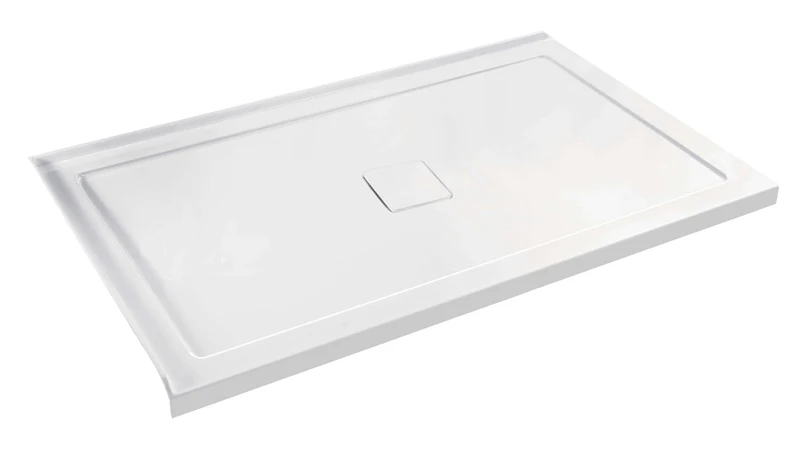 Douche (Base et Vitres inclus) chrome 32" X 60" en coin -Mur gauche vitre droite-