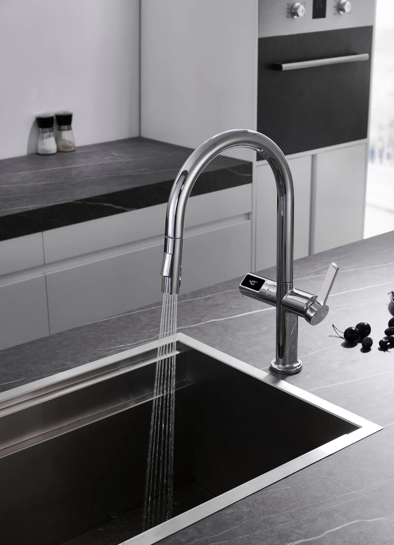 Mitigeur de Cuisine - Turin Chrome