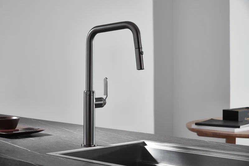 Mitigeur de Cuisine - Niza Black Gun Metal