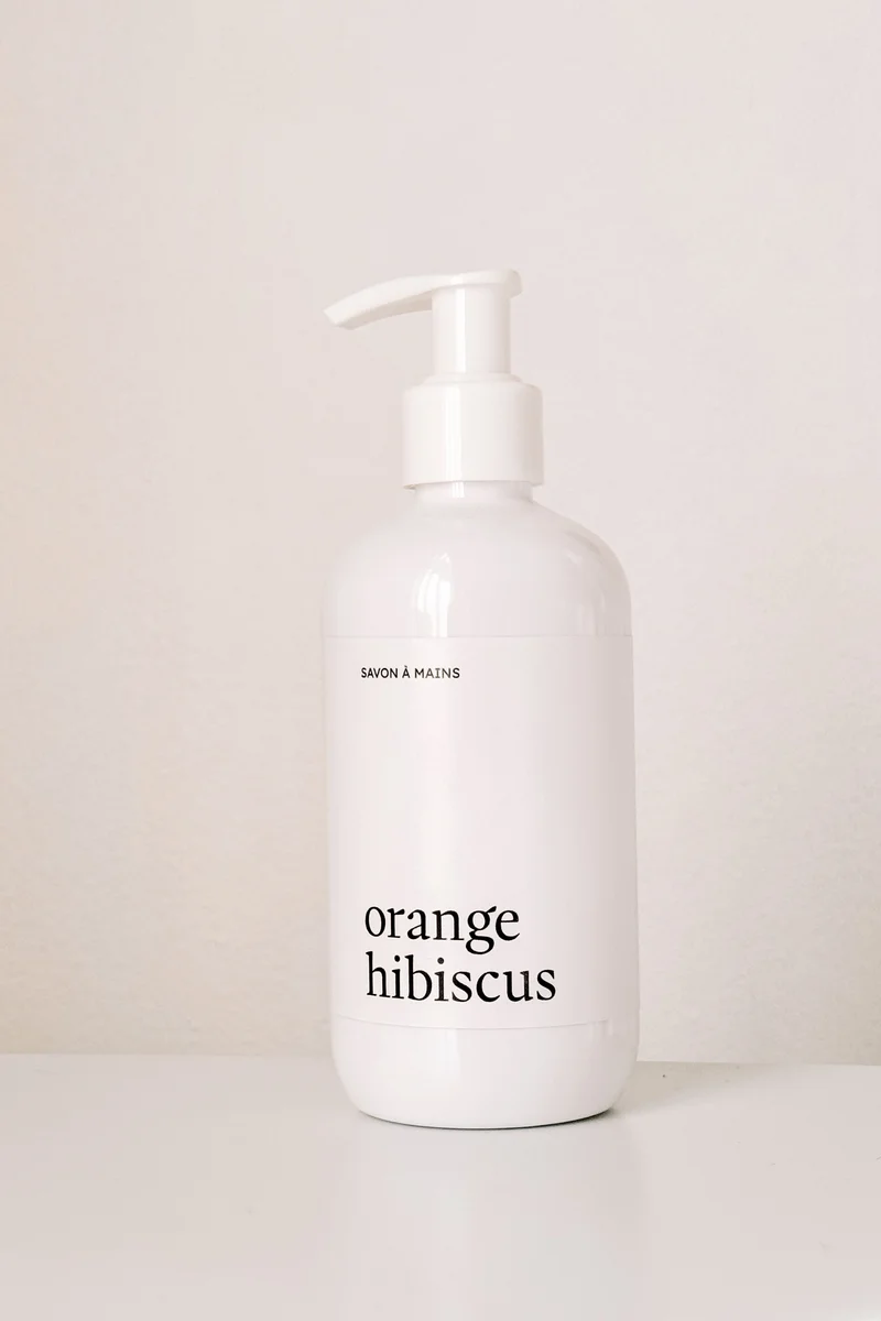 SAVON À MAINS - Orange hibiscus