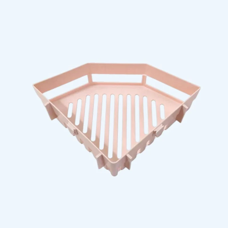 Étagère de douche d’angle style panier