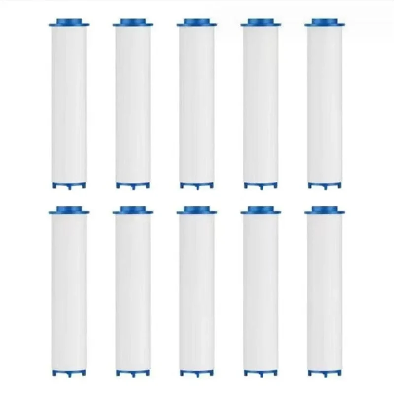 Lot de dix filtres de pommeau de douche