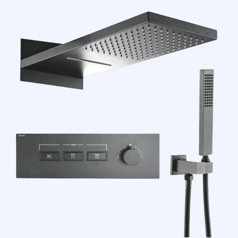 Ensemble de douche à encastrer