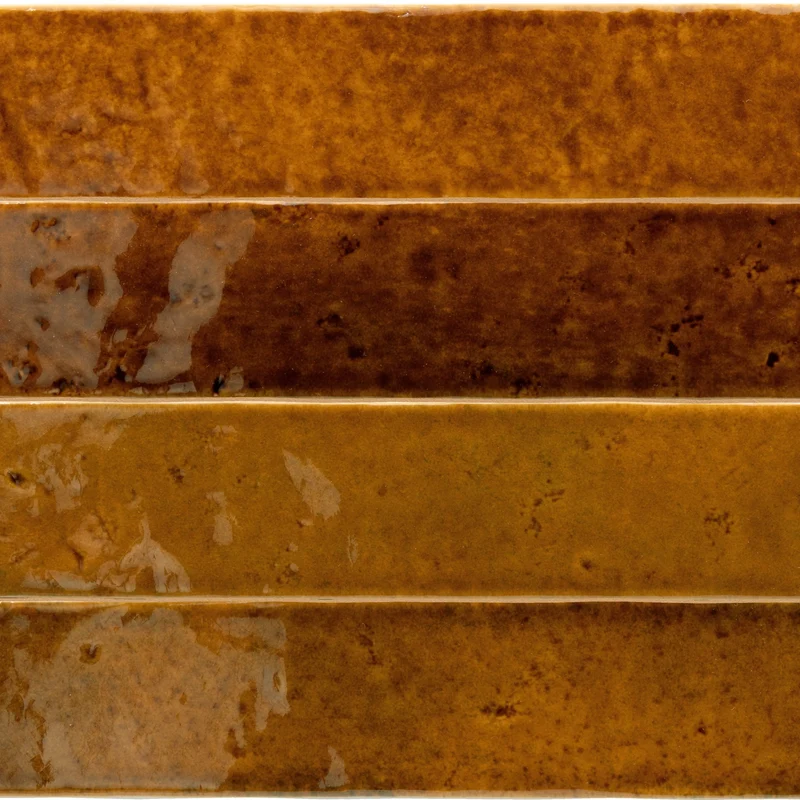 Faïence effet zellige - Menorca Rust 6.5 x 32.8