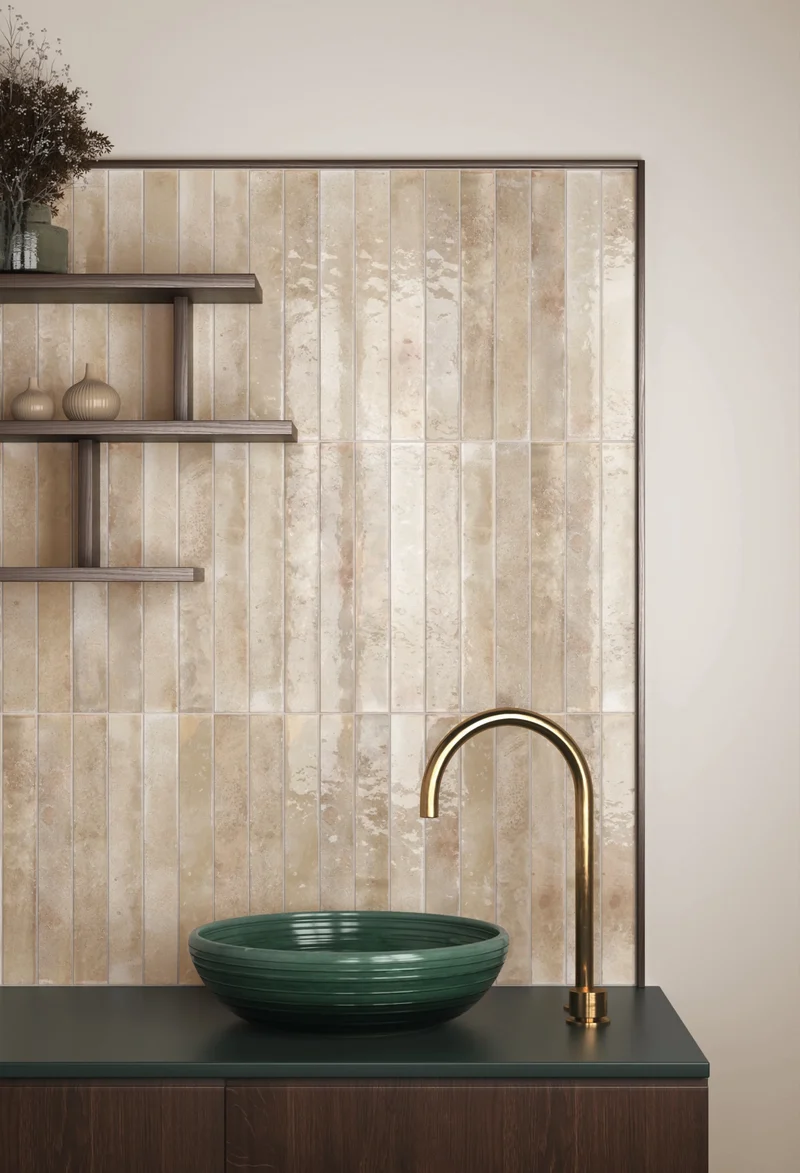 Faïence déco - Bali Almond