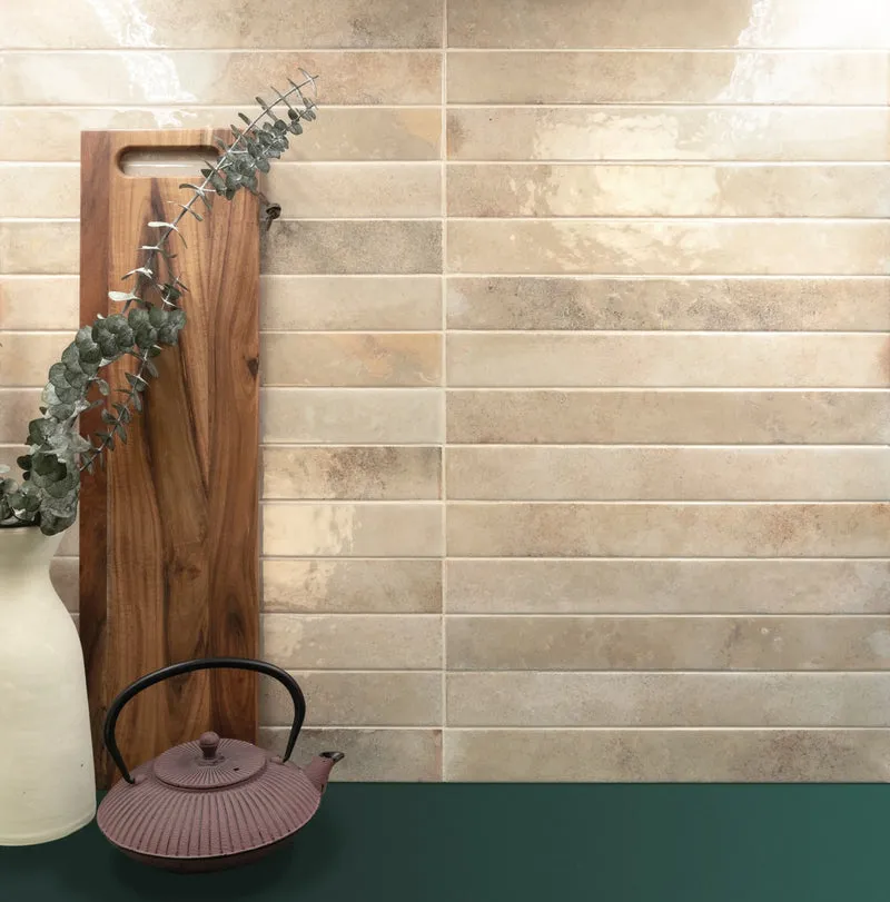 Faïence déco - Bali Almond