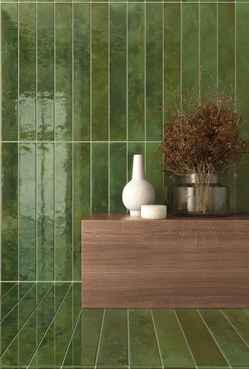 Faïence déco - Bali Green