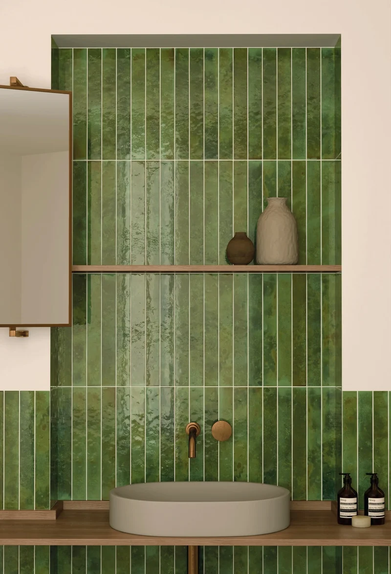 Faïence déco - Bali Green