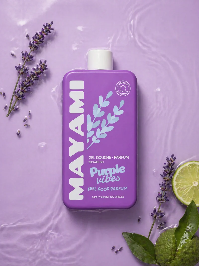 Gel douche parfum Purple Vibes