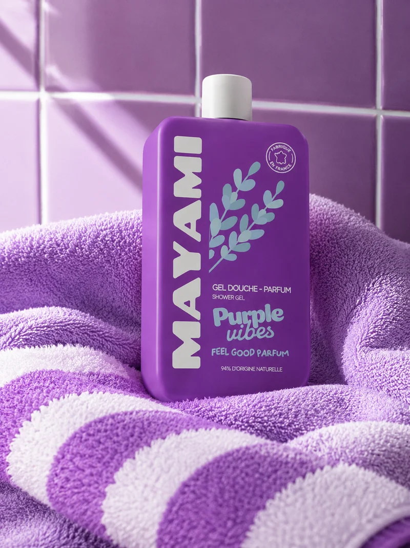 Gel douche parfum Purple Vibes