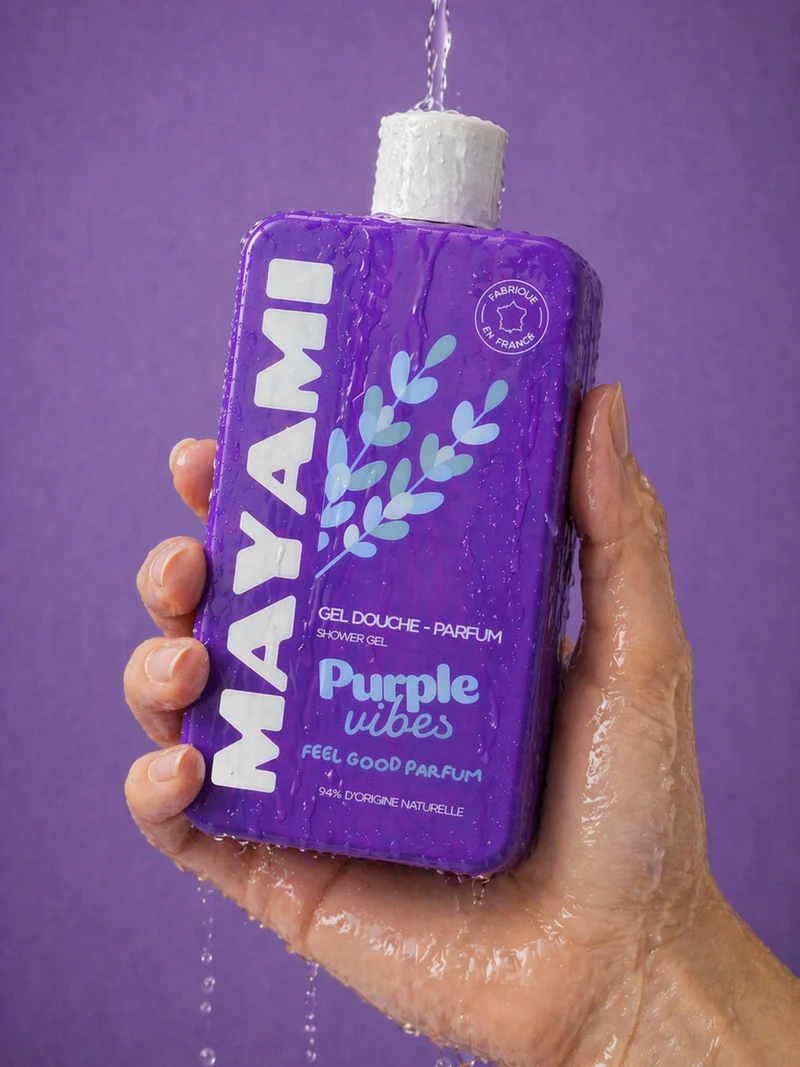 Gel douche parfum Purple Vibes