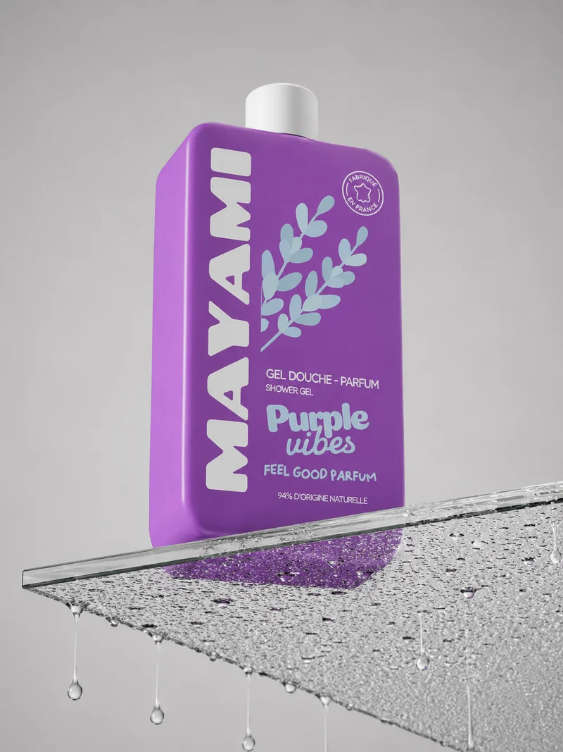 Gel douche parfum Purple Vibes
