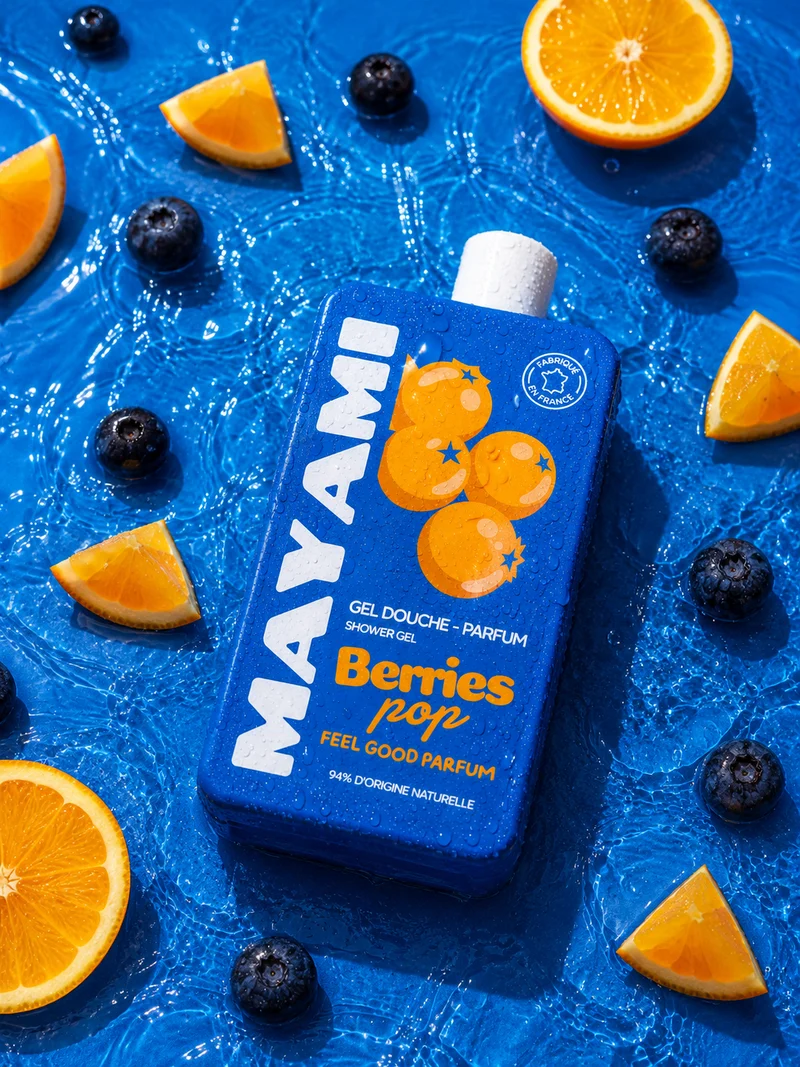 Gel douche parfum Berries Pop