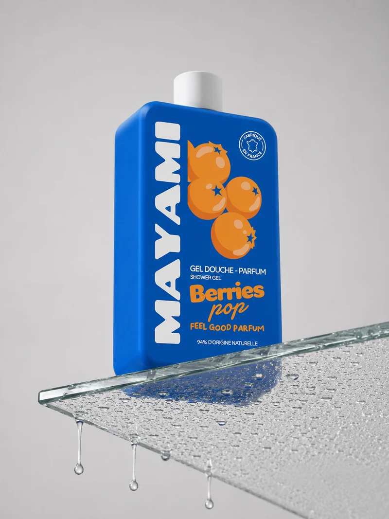 Gel douche parfum Berries Pop
