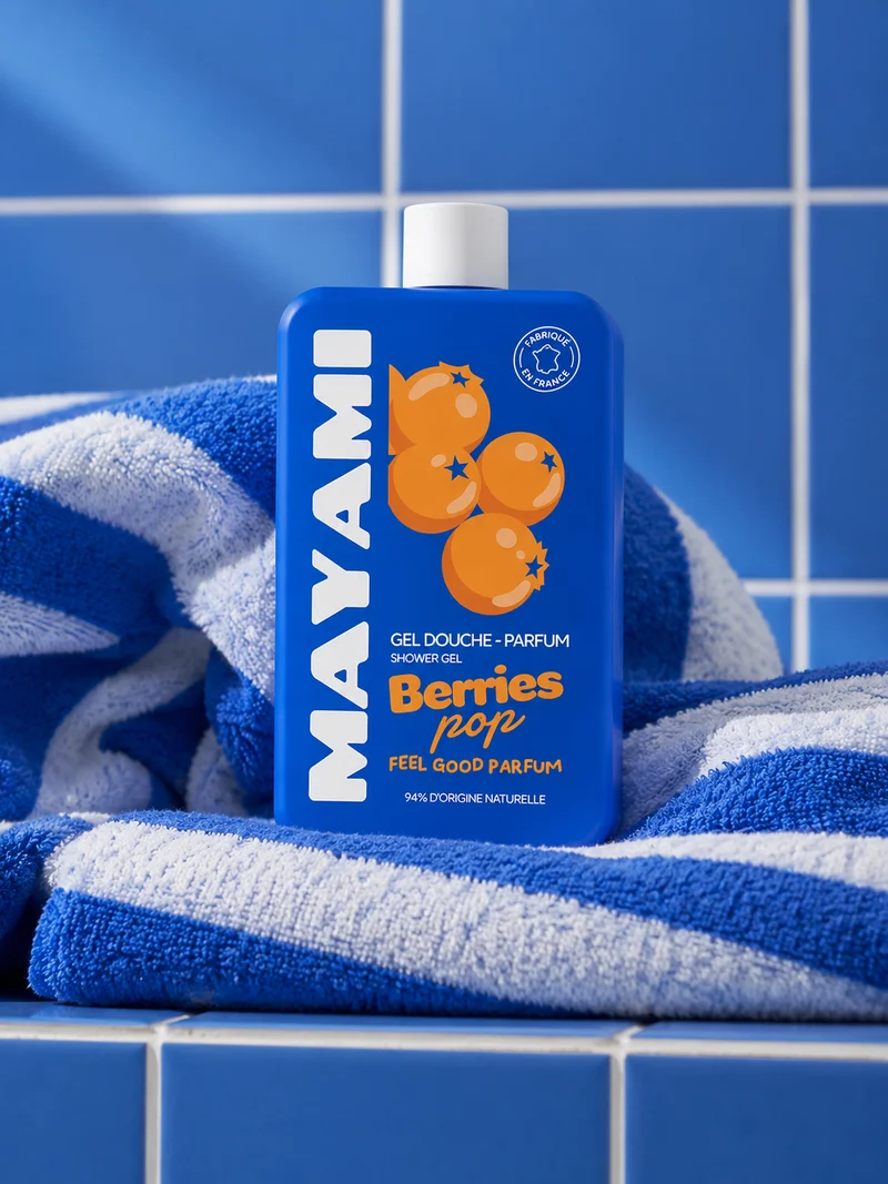 Gel douche parfum Berries Pop