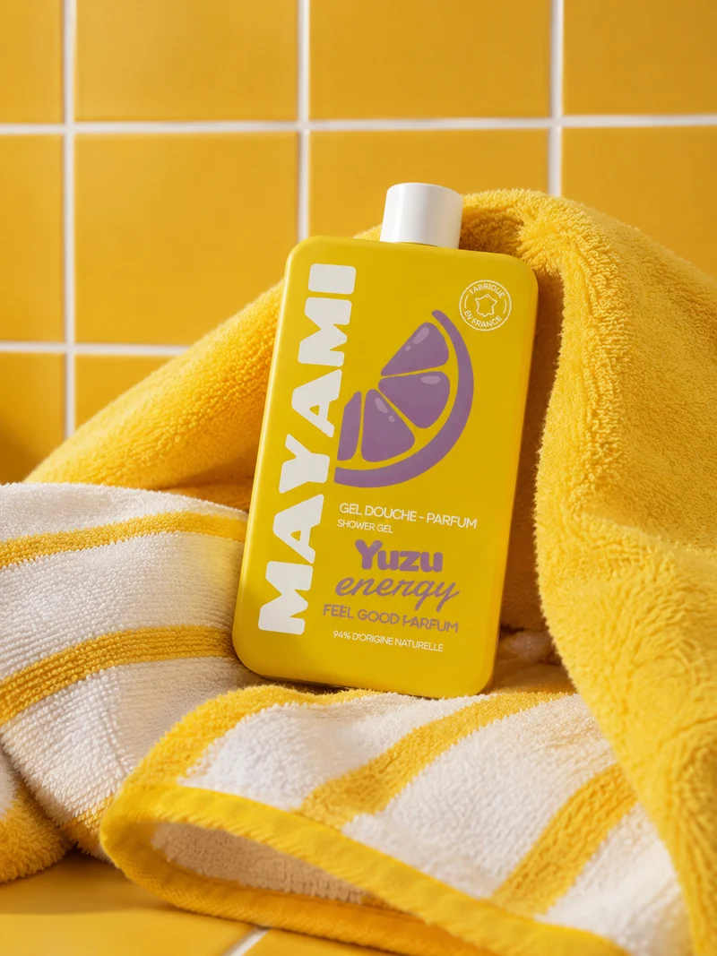 Gel douche parfum Yuzu Energy