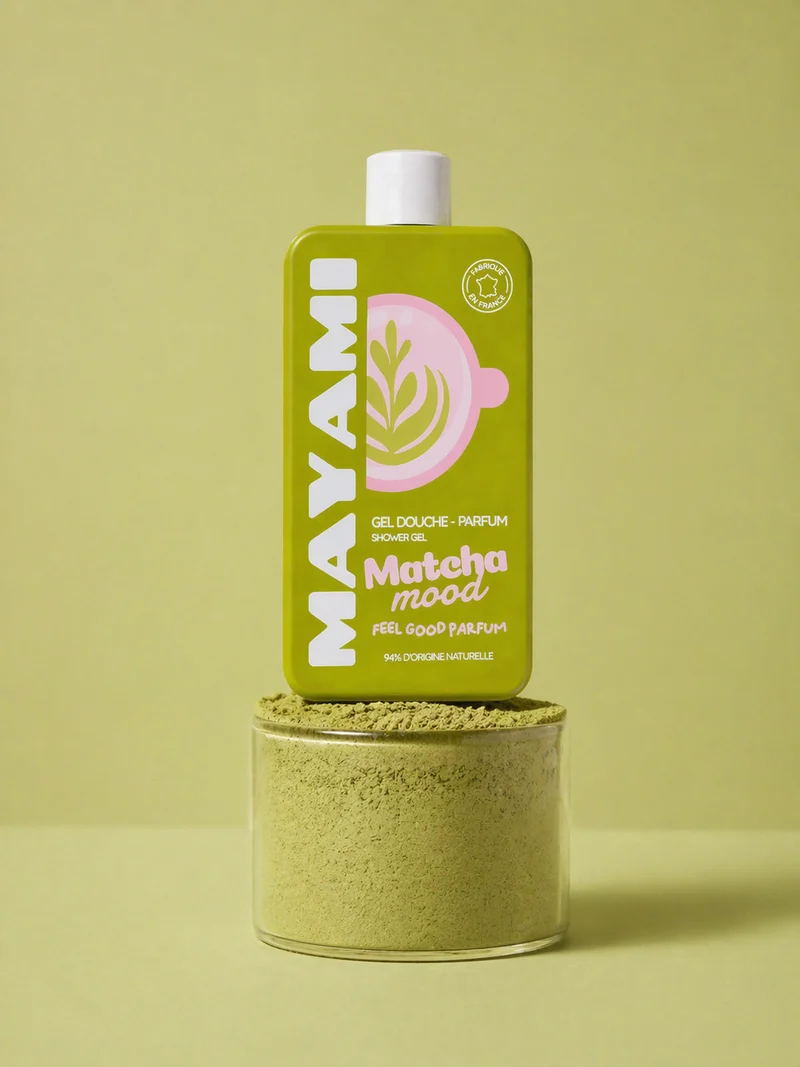 Gel douche parfum Matcha Mood