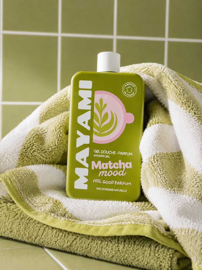 Gel douche parfum Matcha Mood