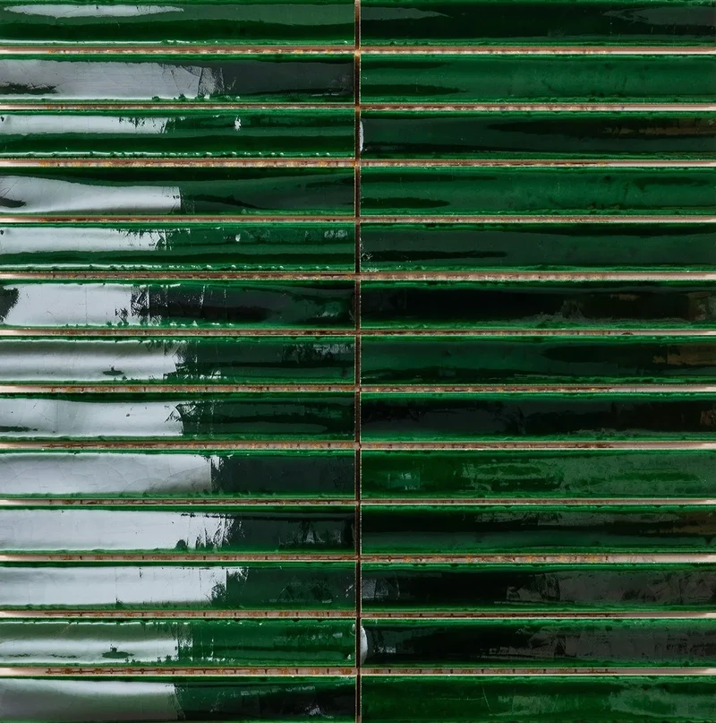 Faïence décorative - Short Stick Crackle Jungle