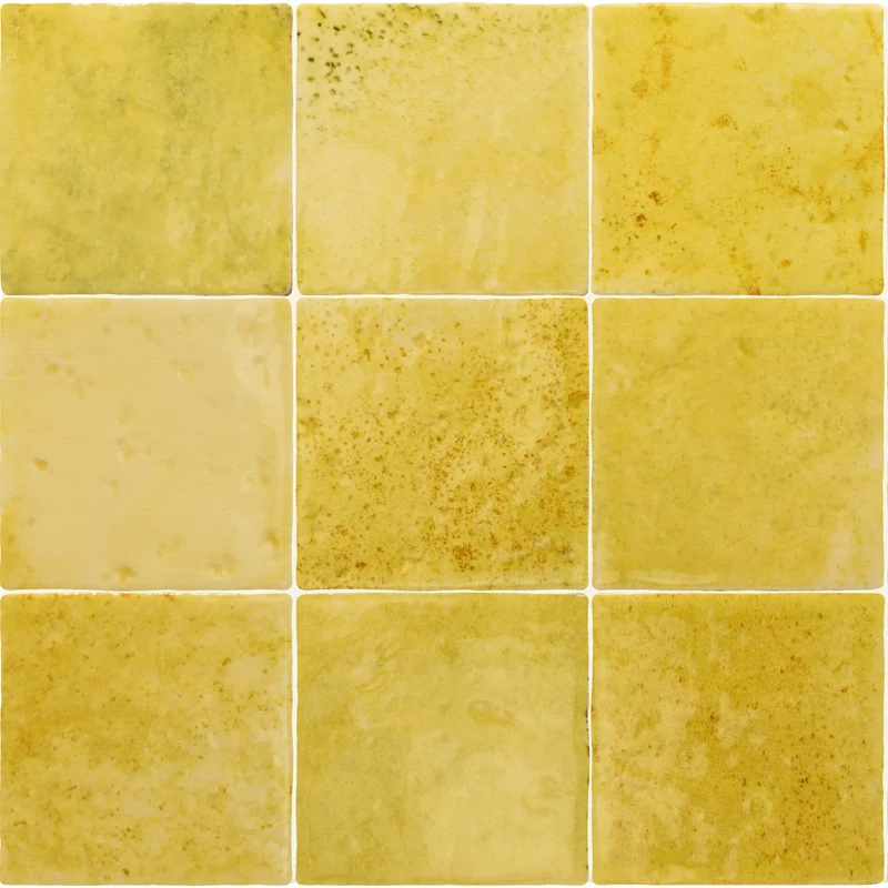 Faïence effet zellige - Menorca Lime 10 x 10