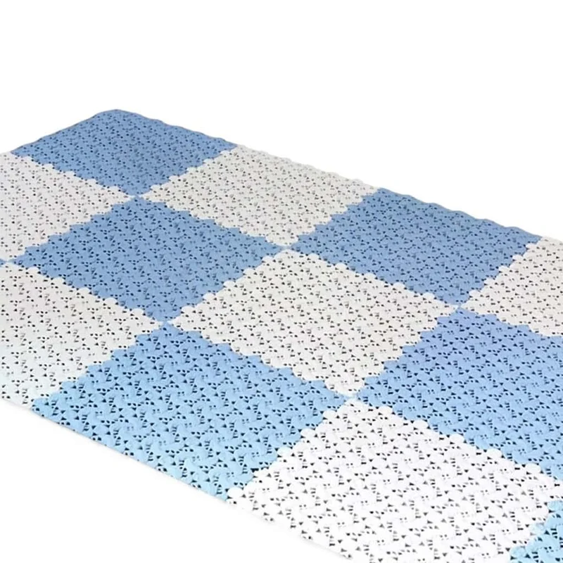 Tapis de Salle de Bain Antidérapant 30 × 30 cm – Dalles Modulables
