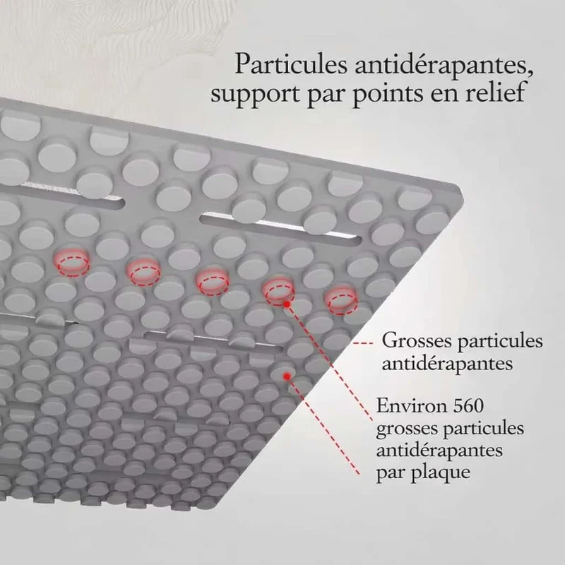 Tapis de Bain Antidérapant pour Personnes Âgées – Sécurité Renforcée