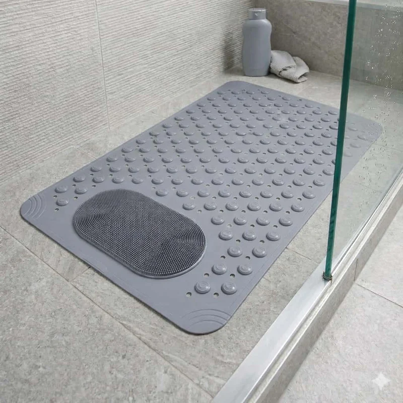 Tapis de Bain Antidérapant pour Baignoire – PVC et Drainage