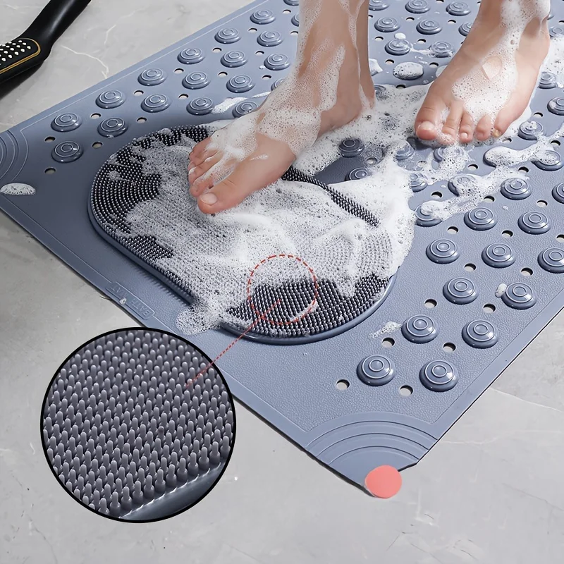 Tapis de Bain Antidérapant pour Baignoire – PVC et Drainage