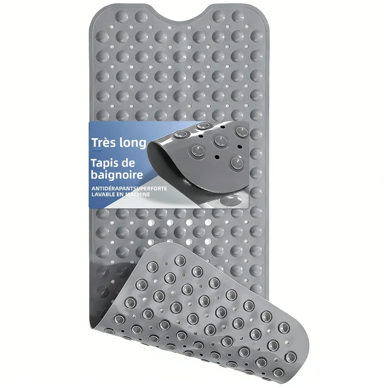 Tapis de Bain Antidérapant pour Baignoire 40 × 100 cm