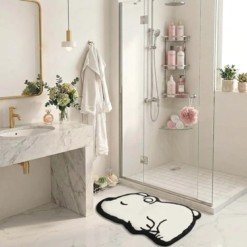 Tapis de Sortie de Douche Antidérapant – Sécurité Maximale