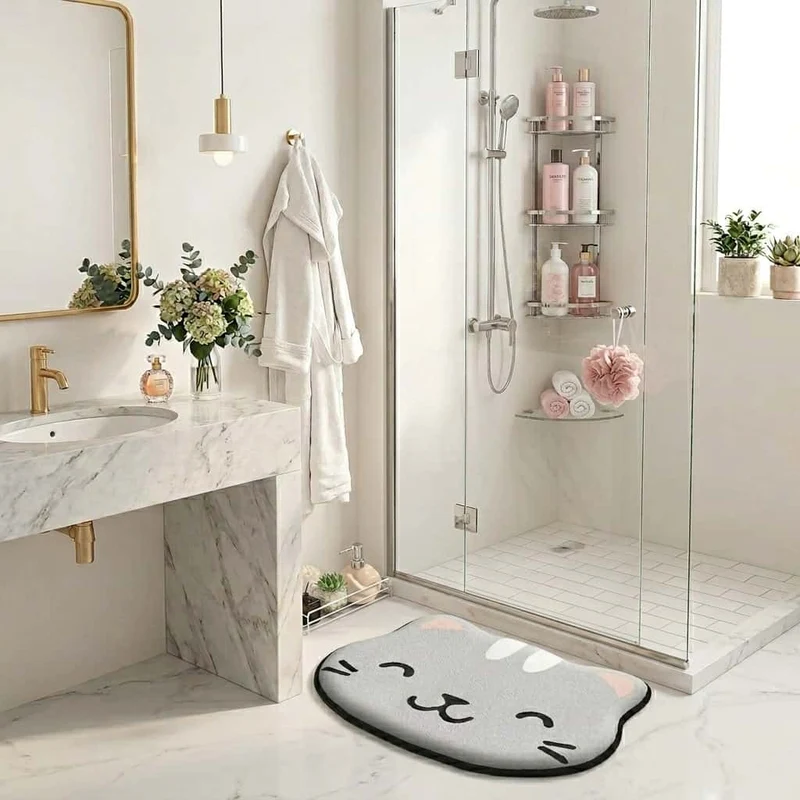 Tapis de Sortie de Douche Antidérapant – Sécurité Maximale