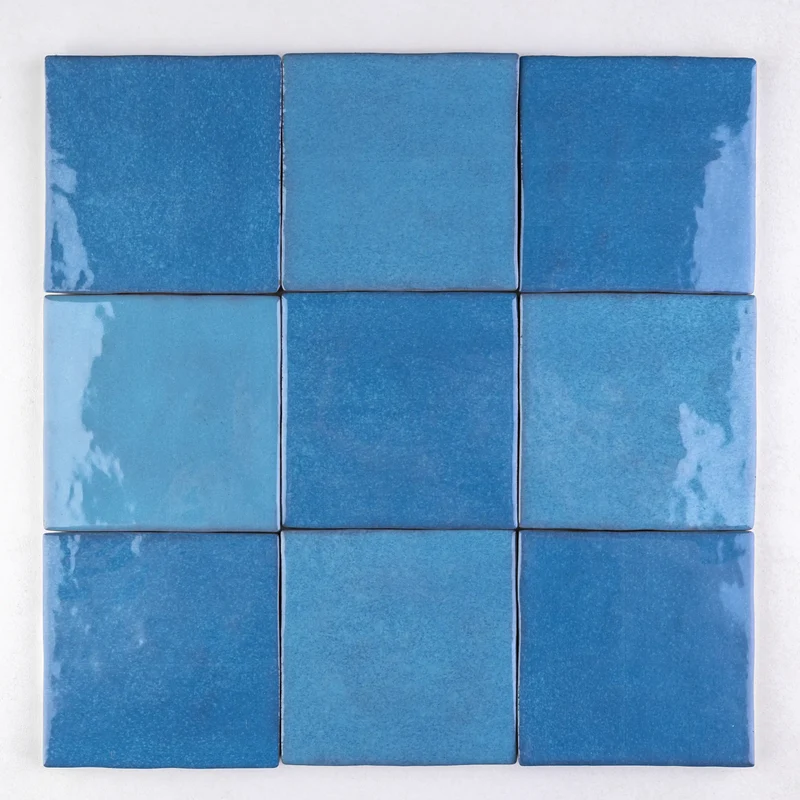 Carrelage effet zellige - Azul Cielo