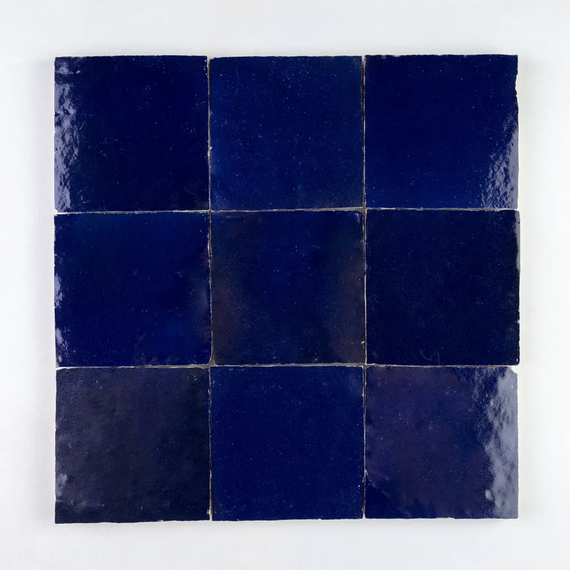 Zellige authentique - Bleu Majorelle