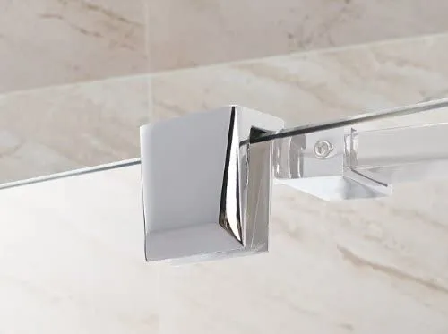 SIRHONA Porte de Douche Barre de Stabilisation en Acier Inoxydable 1000 mm