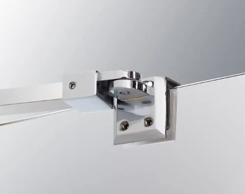 SIRHONA Porte de Douche Barre de Stabilisation en Acier Inoxydable 1000 mm