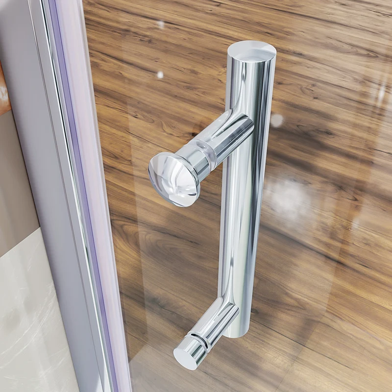 SIRHONA Porte de douche taille 70-90cm rétractable 4cm hauteur 185cm