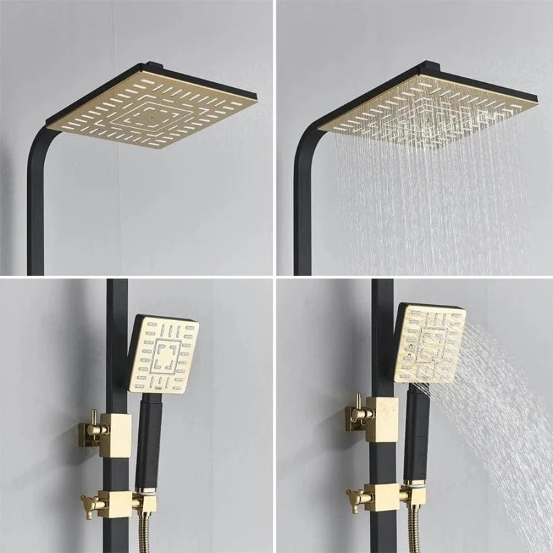 Colonne de douche design à effet pluie