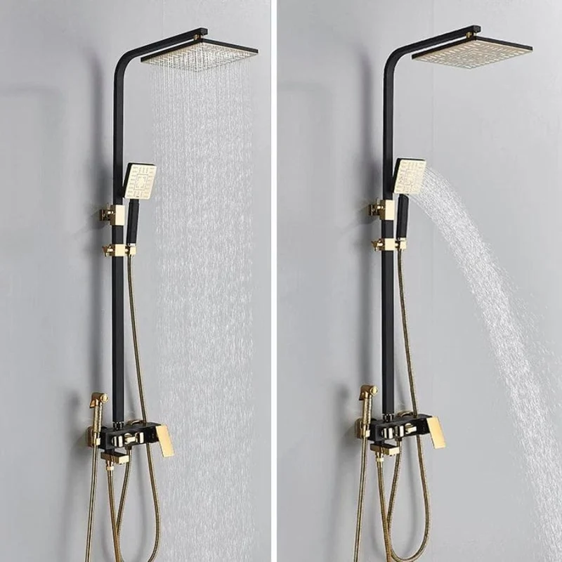 Colonne de douche design à effet pluie