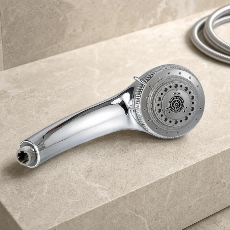 Pommeau de douche rond économique à sept modes