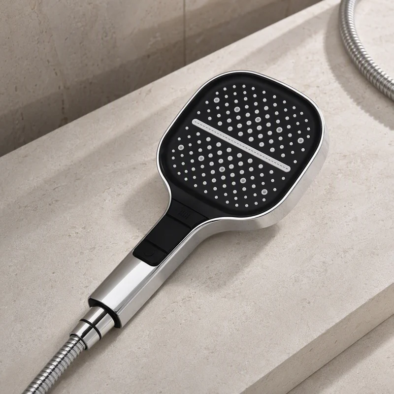 Pommeau de douche carré huit modes