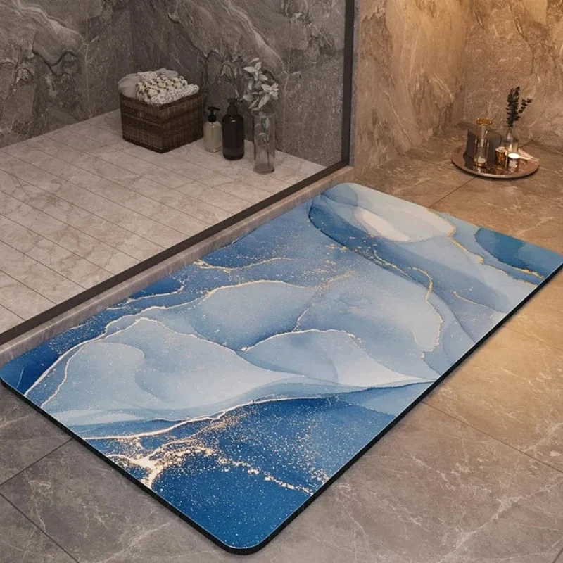 Tapis de bain déco moderne