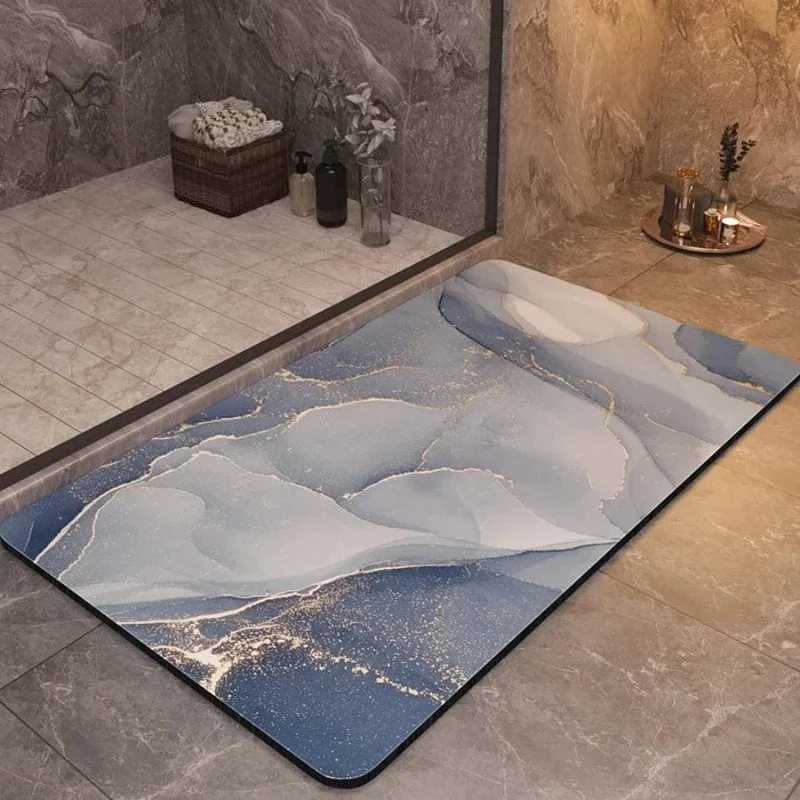 Tapis de bain déco moderne