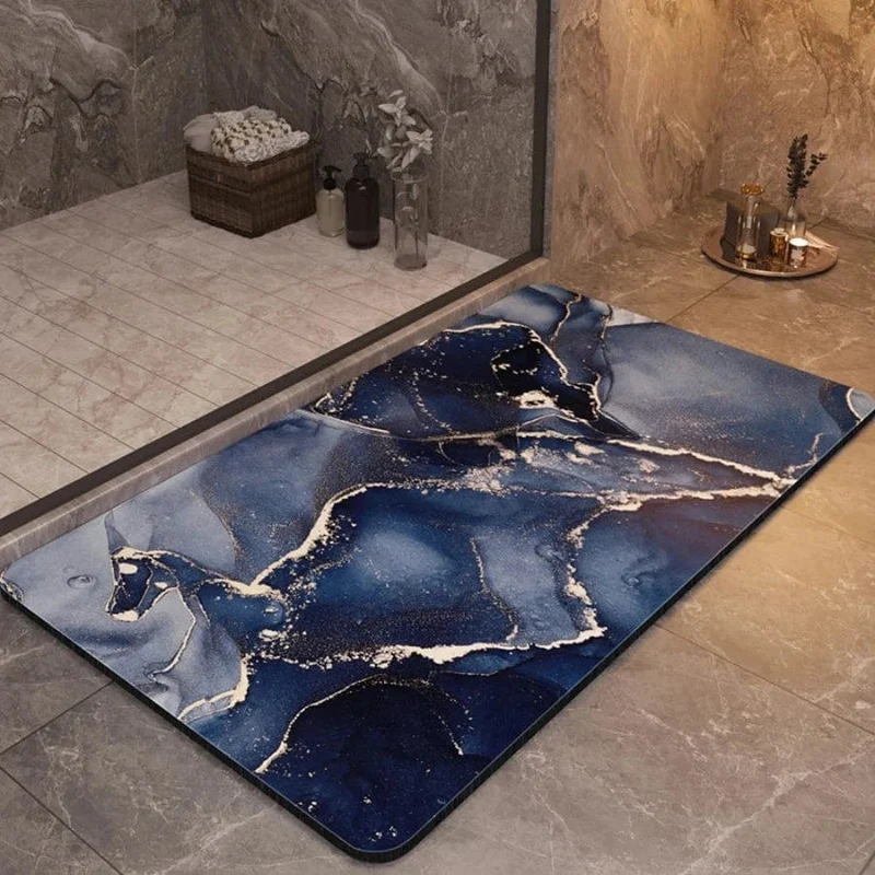 Tapis de bain déco moderne