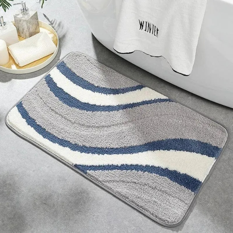 tapis de bain design océan