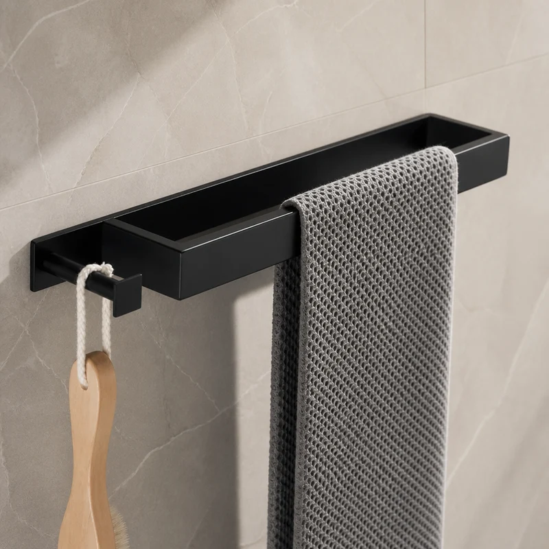 Porte-serviettes mural design minimaliste
